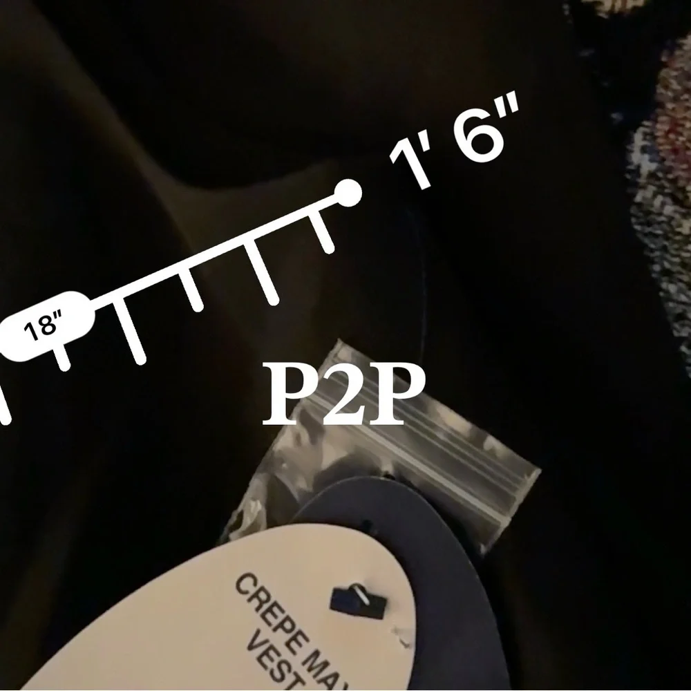 𝐍𝐖𝐓-𝐒𝐂𝐎𝐎𝐏 𝐁𝐋𝐀𝐂𝐊 𝐃𝐎𝐔𝐁𝐋𝐄 𝐁𝐑𝐄𝐀𝐒𝐓𝐄𝐃 𝐂𝐑𝐄𝐏𝐄 𝐌𝐀𝐗𝐈 𝐕𝐄𝐒𝐓 - Picture 10 of 11